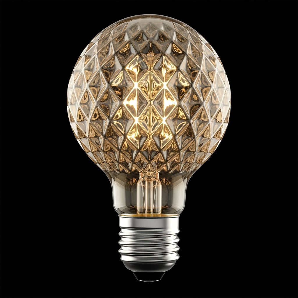 Edison LED Round Shatterproof Bulb E27