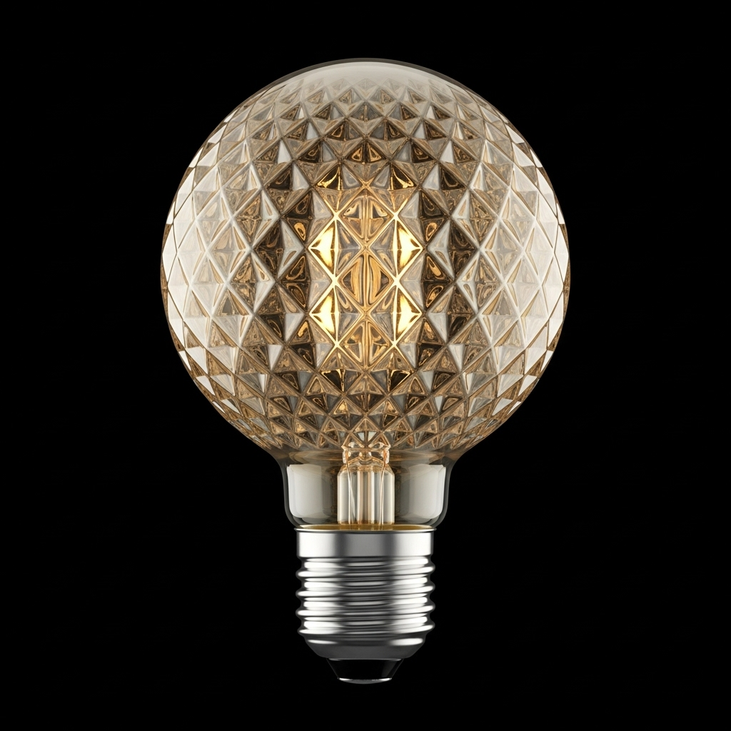 Edison LED Round Shatterproof Bulb E27