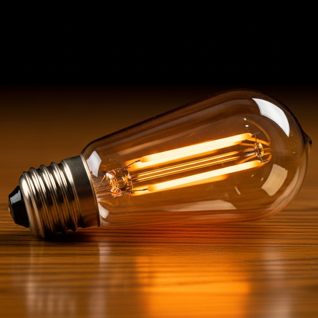Edison LED Cylinder Bulb E26