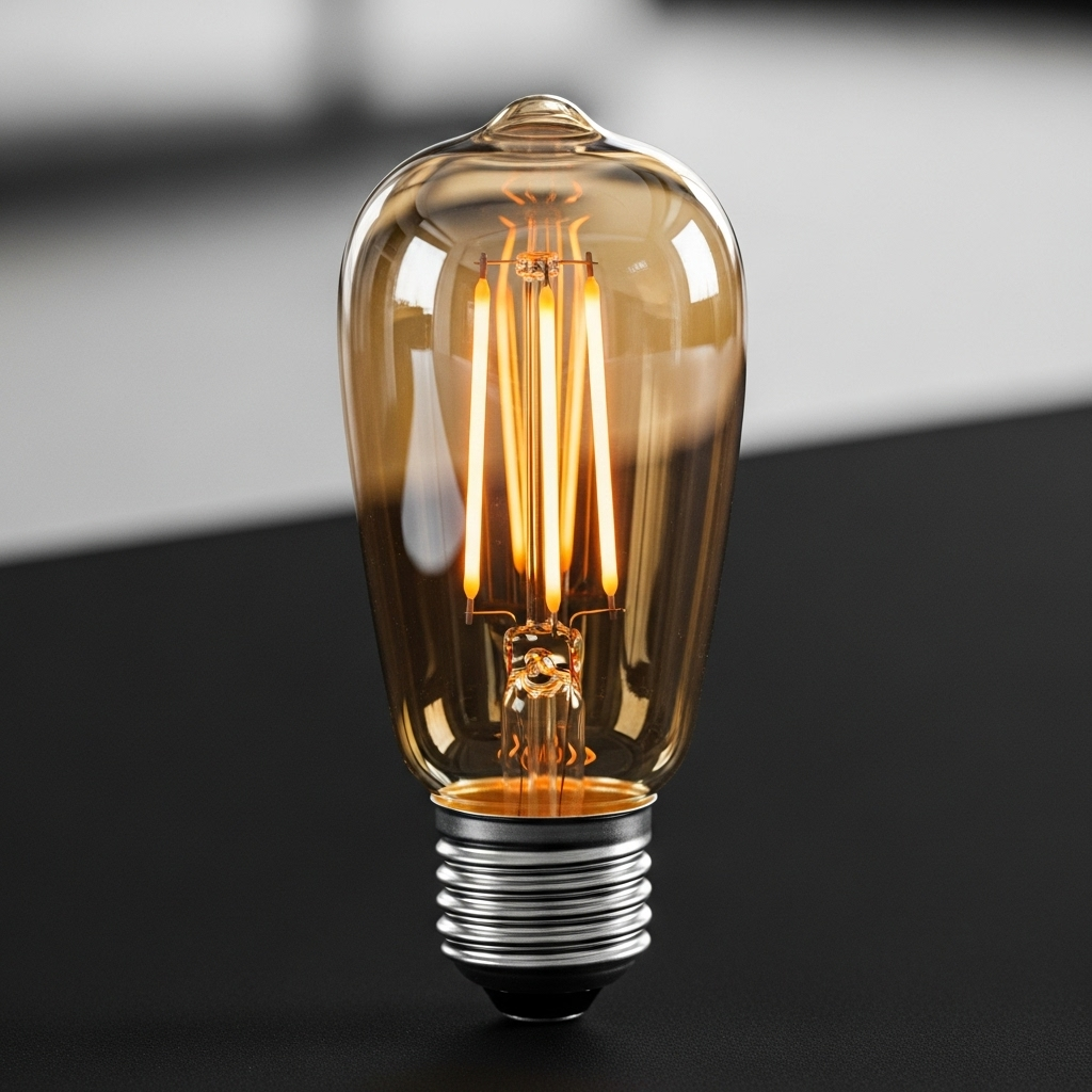 Edison LED Cylinder Bulb E26