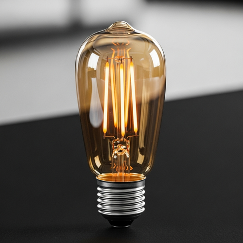 Edison LED Cylinder Bulb E26